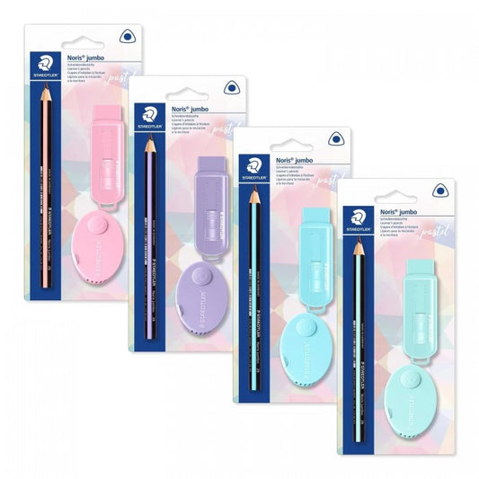 ESTOJO LAPIS + BORRACHA + APONTADOR NORIS STAEDTLER 61 SBK4