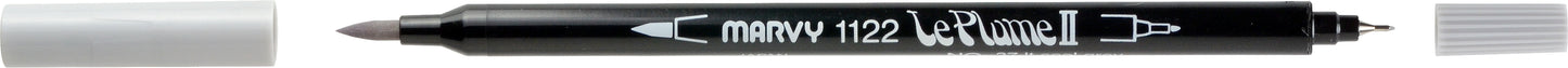 MARCADOR MARVY LE PLUME II 37 CINZA COOL CLARO