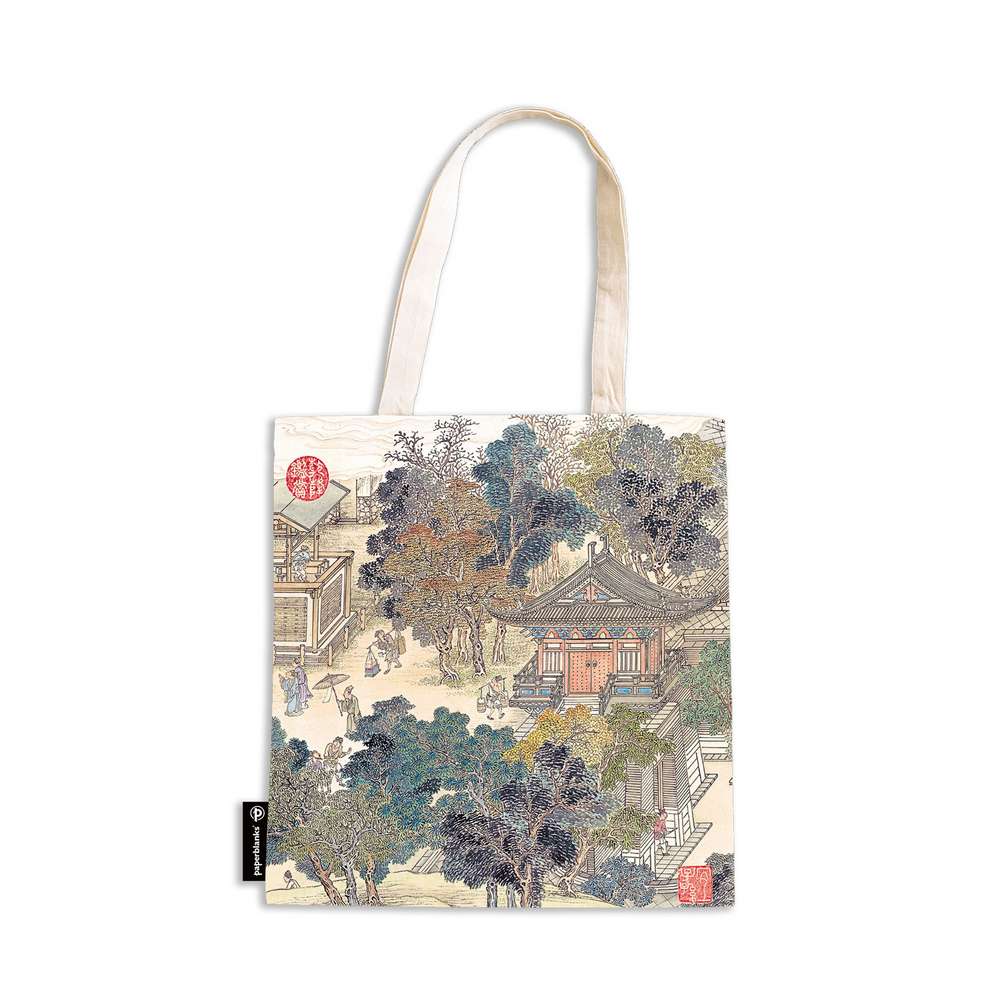 PAPERBLANKS CANVAS BAG GOLDEN AGE OF PROSPERITY PA9978-9