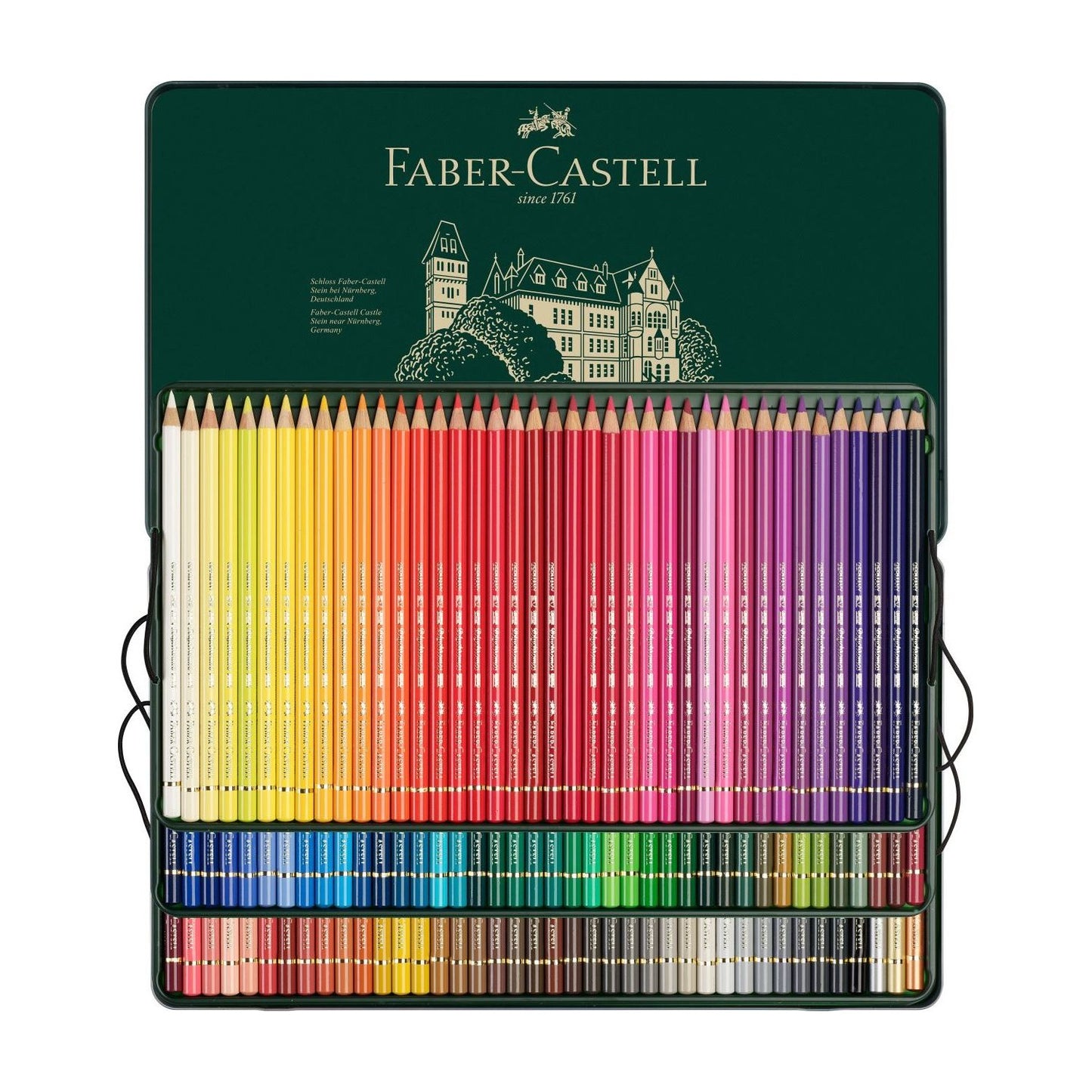 ESTOJO LAPIS COR FABER CASTELL POLYCHROMOS 120 CORES 110011