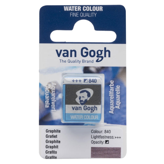 AQUARELA TALENS VAN GOGH HALF PAN 840 GRAPHITE