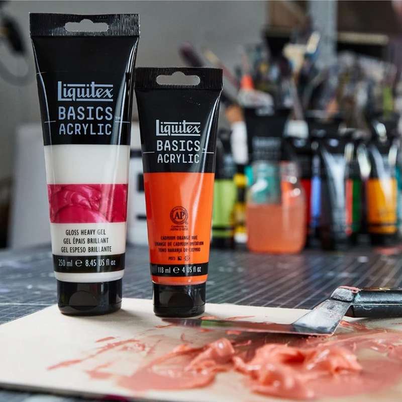 MEDIUM LIQUITEX BASICS HEAVY GEL BRILHANTE 250ML 1041013