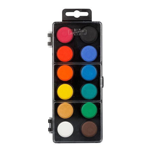 ESTOJO AQUARELA PASTILHAS KOH-I-NOOR 12 CORES 171531