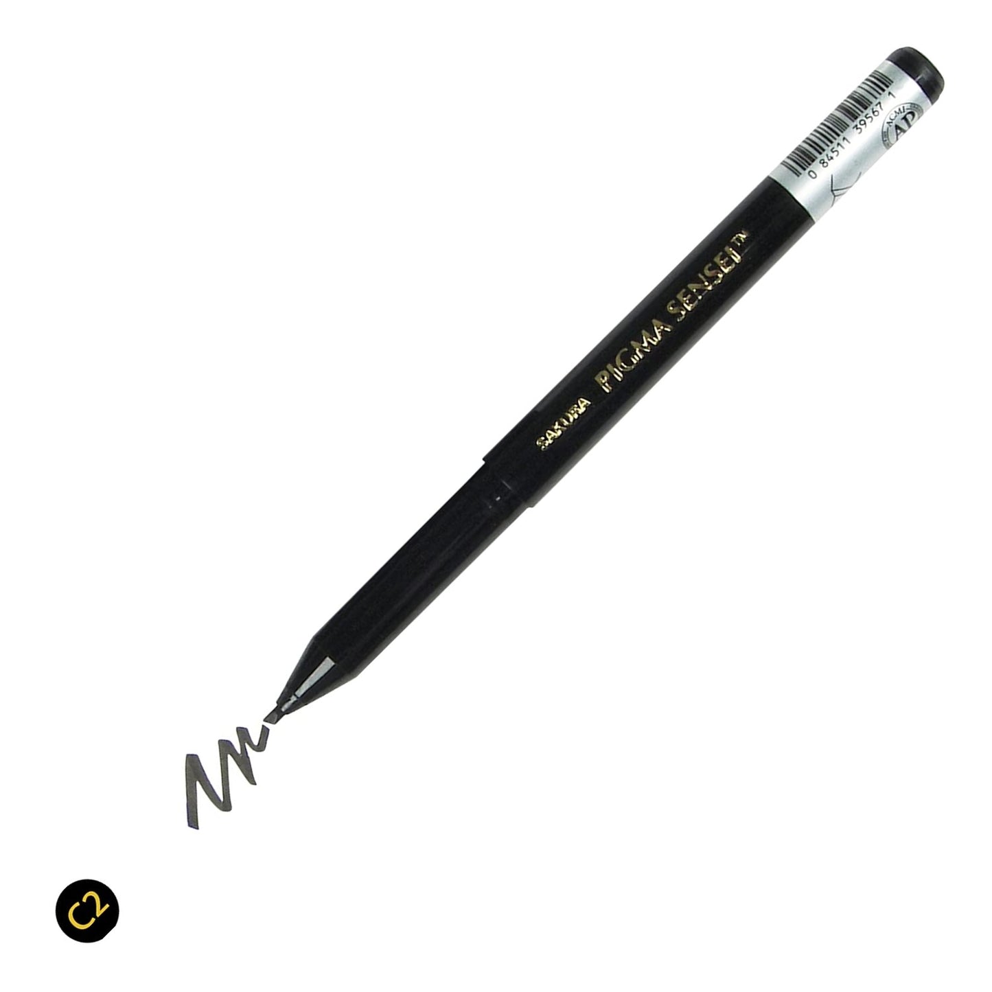 CANETA SAKURA PIGMA SENSEI 2,0MM PRETO