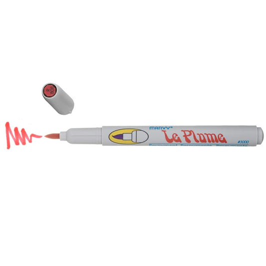 MARCADOR MARVY LE PLUME BRUSH 808 VERMELHO
