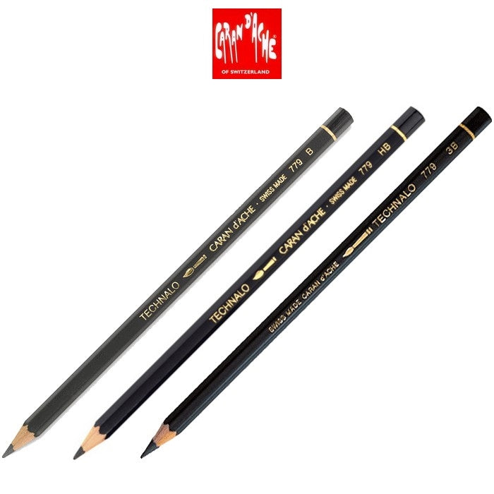 LAPIS GRAFITE AQUARELAVEL CARAN D´ACHE TECHNALO EST. C/ 06