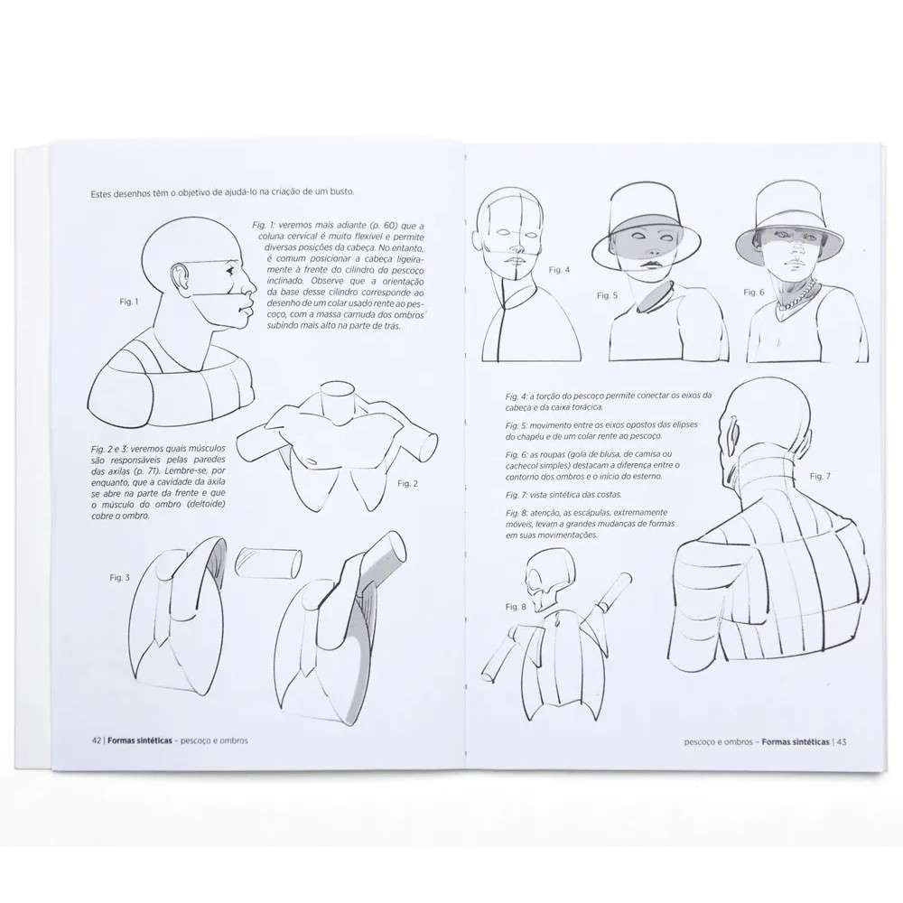 LIVRO "ANATOMIA ARTISTICA 10" CABEÇA E PESCOÇO MICHEL LAURICELLA