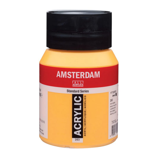 ACRILICA TALENS AMSTERDAM 500ml 253 GOLD YELLOW