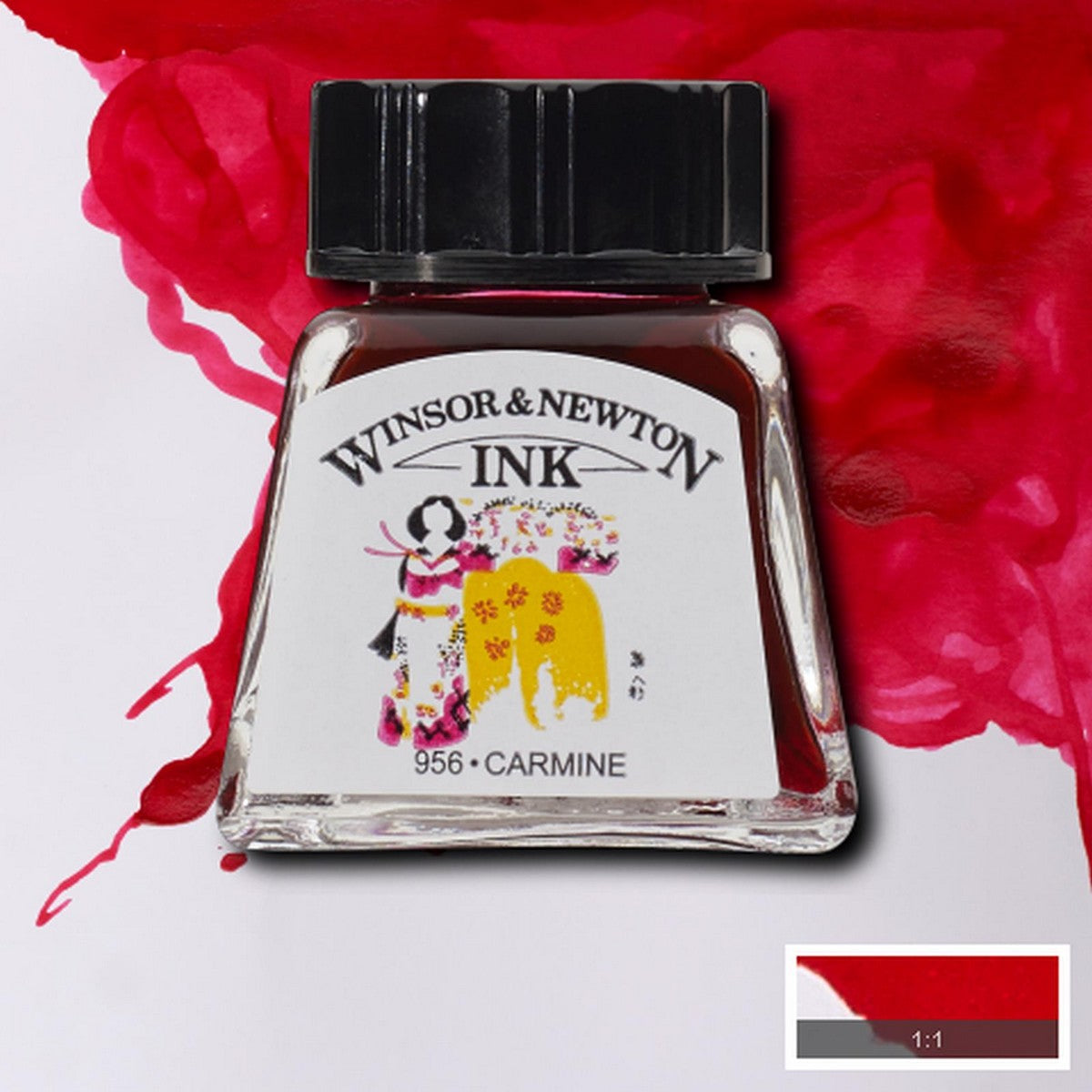 DRAWING INKS WINSOR NEWTON 14ML 127 CARMINE 1005127
