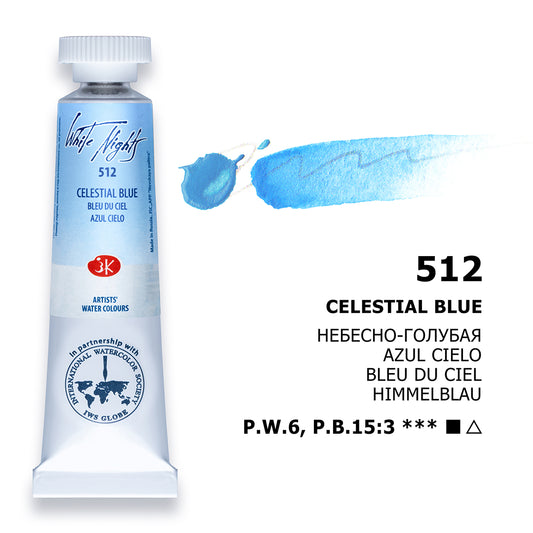 AQUARELA WHITE NIGHTS 512 CELESTIAL BLUE (NEW) 10ML S1