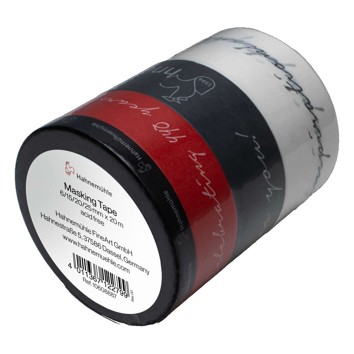 FITA DE PAPEL PARA MASCARAMENTO HAHNEMUHLE C/ 04 06/15/20/25mm