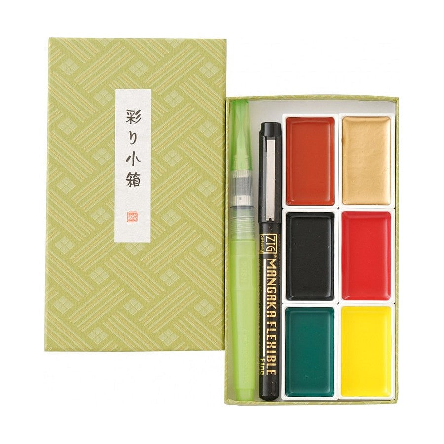 AQUARELA KURETAKE GANSAI TAMBI KOBAKO GREEN MC2312