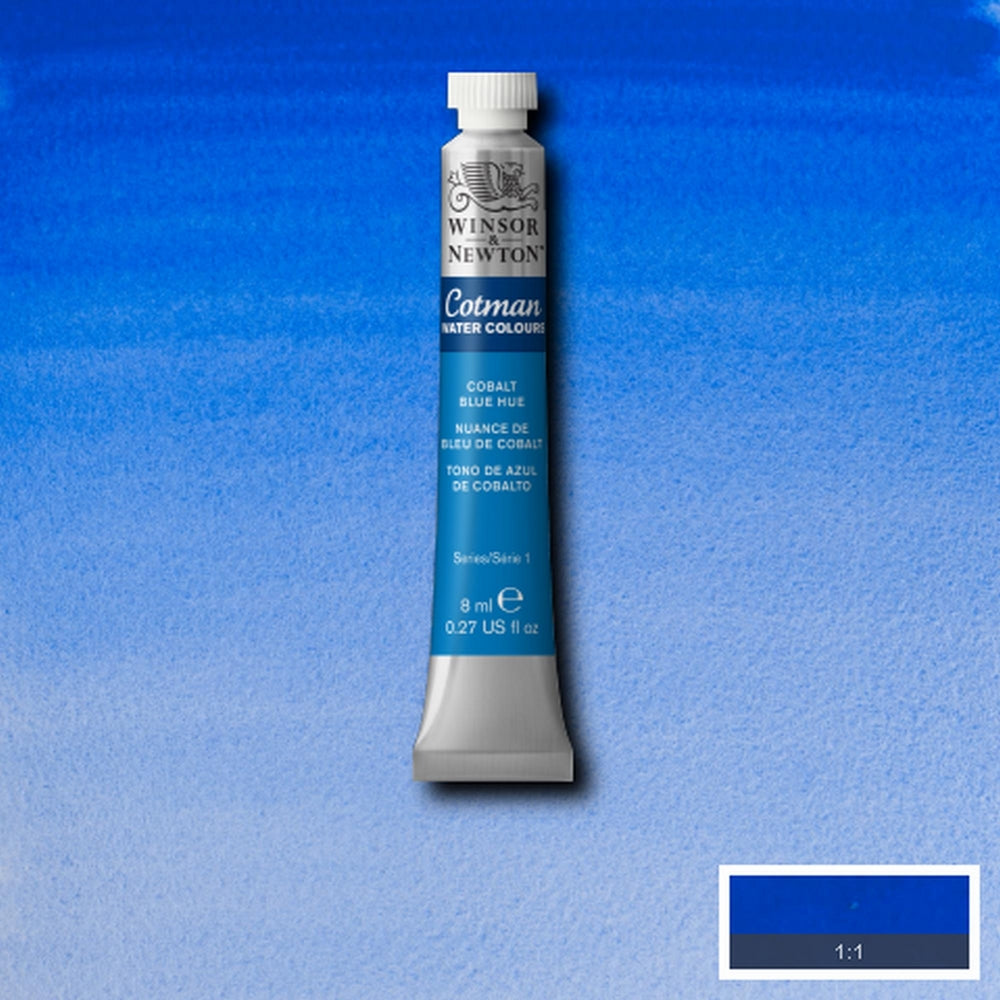 AQUARELA WINSOR NEWTON COTMAN 179 COBALT BLUE 08ml