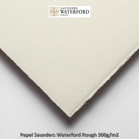 PAPEL SAUNDERS WATERFORD (CUTHBERTS) TORCHON 300G/M2 56X76