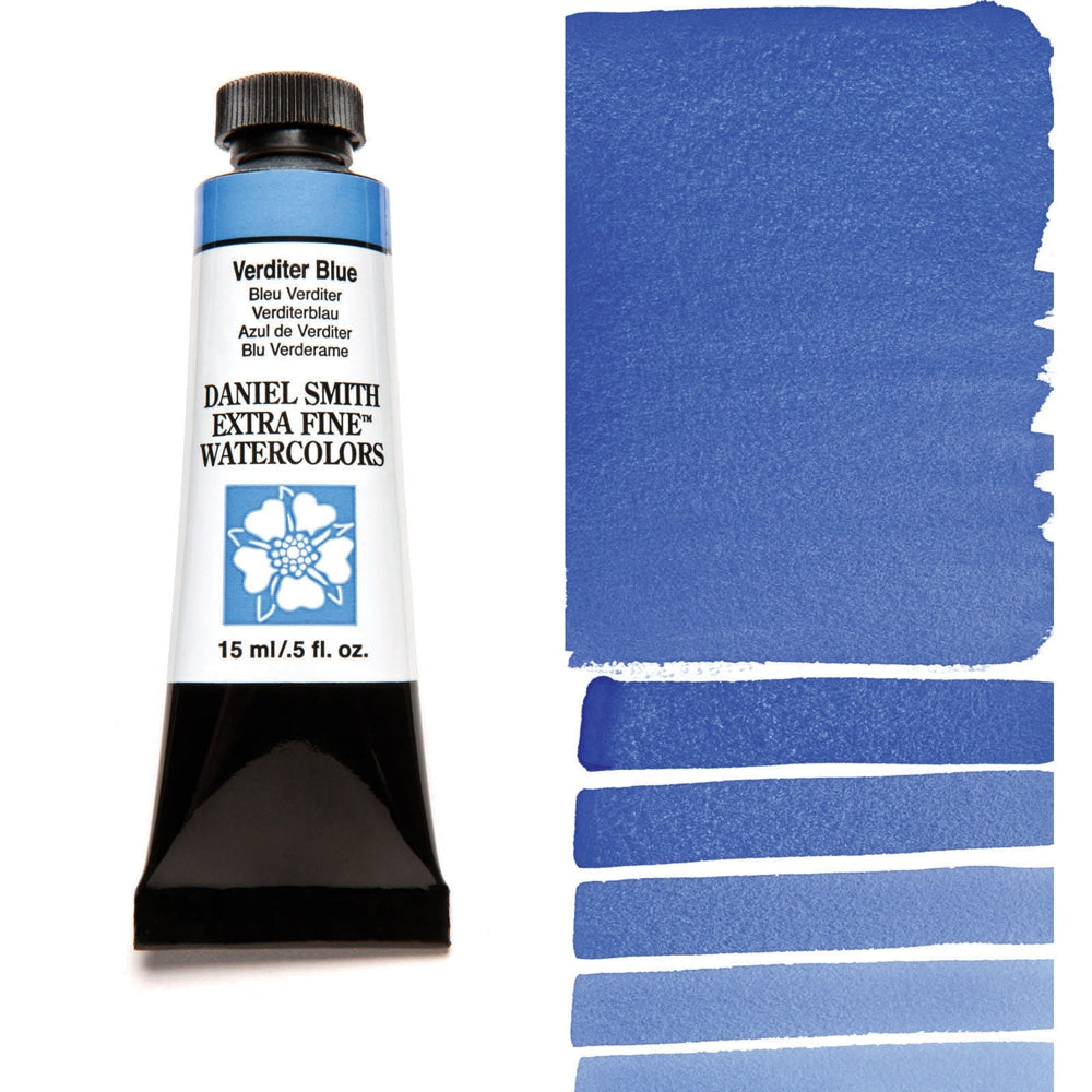 AQUARELA DANIEL SMITH 15ml EXTRA FINE Verditer Blue 173