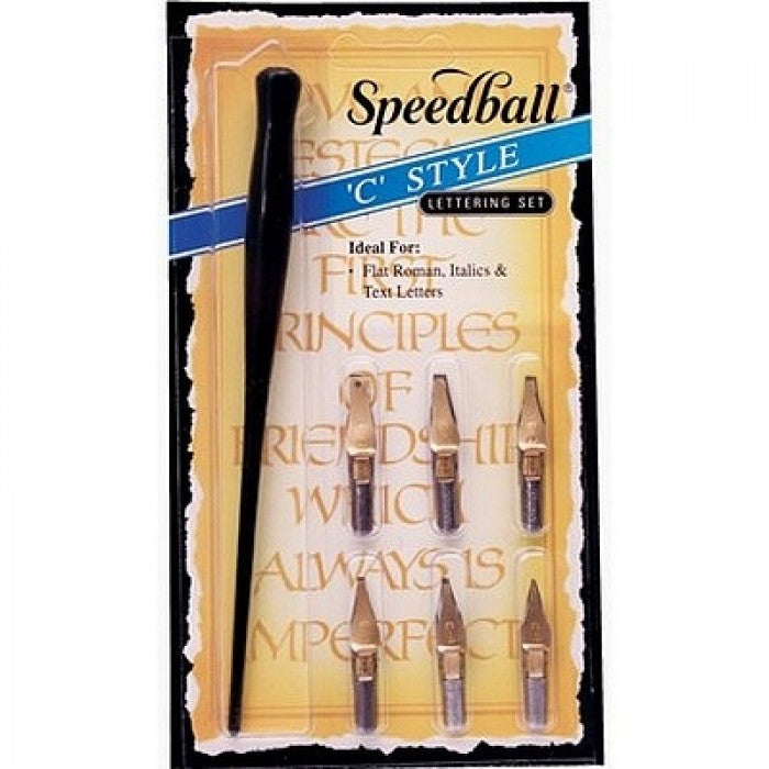 CANETA CALLIGRAPHY SPEEDBALL 2957 C STYLE