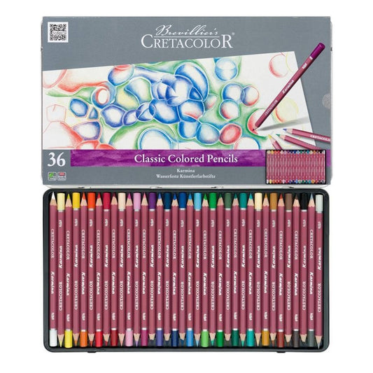 LAPIS COR CRETACOLOR KARMINA 36 CORES 270 36