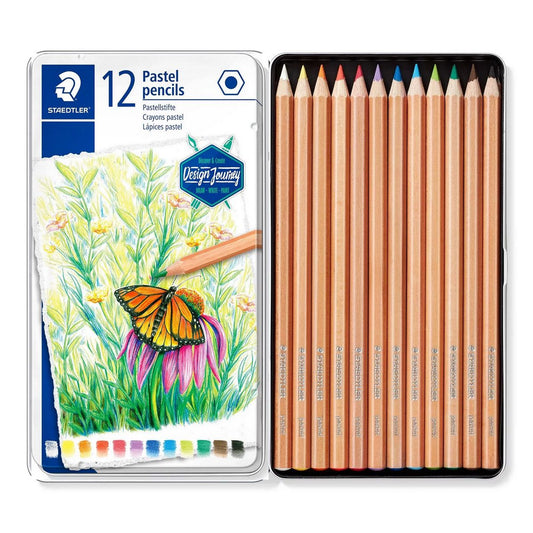 LAPIS PASTEL STAEDTLER 12 CORES 146PM12