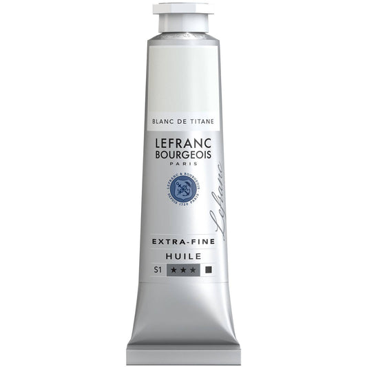 OLEO LEFRANC BOURGEOIS EXTRA FINE 040ML 008 TITANIUM WHITE S1