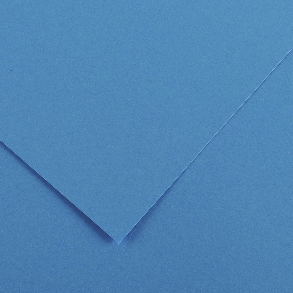 PAPEL CANSON COLOR 120G/M2 AZUL MAR A4