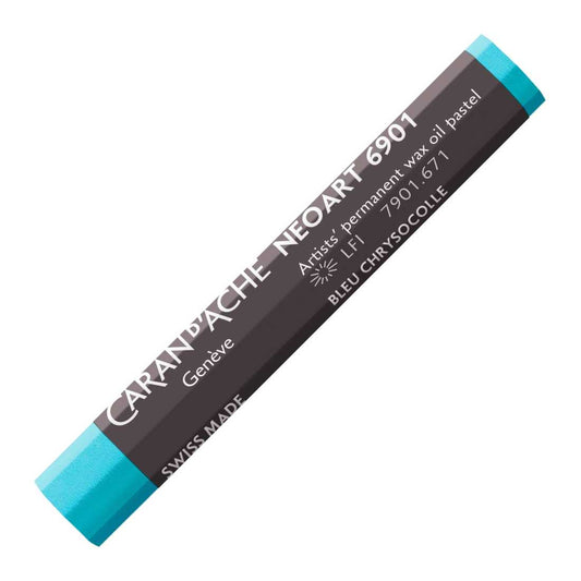 PASTEL CARAN D´ACHE NEOART 671 CHRYSOCOLLA BLUE
