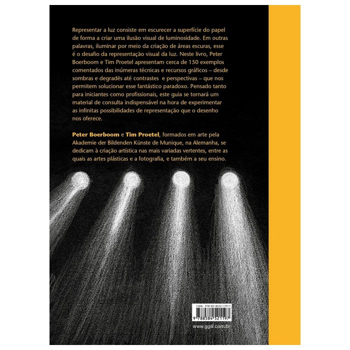 LIVRO "DESENHAR A LUZ" PETER BOERBOOM E TIM PROETEL