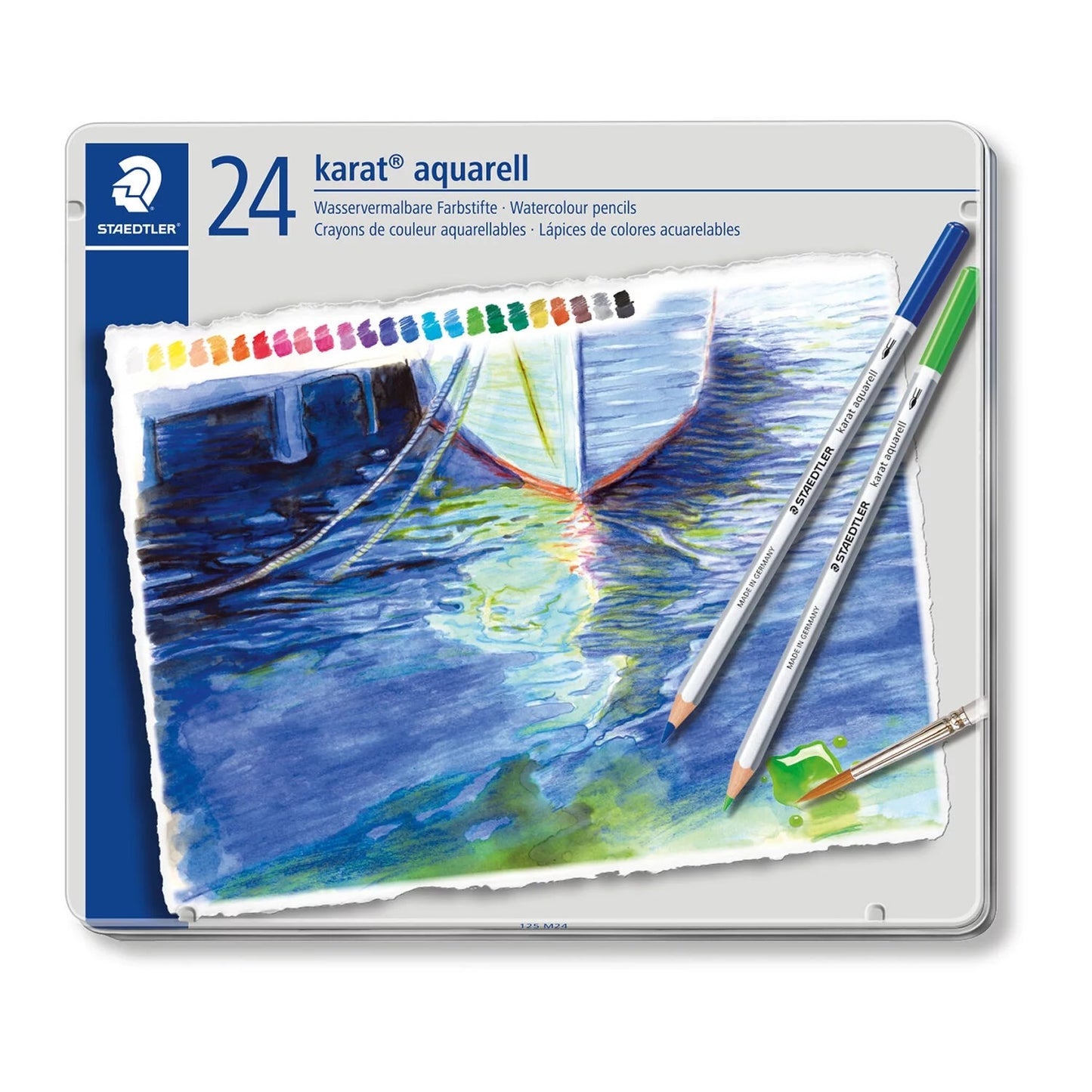 LAPIS AQUARELAVEL STAEDTLER KARAT 24 CORES