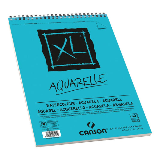 BLOCO CANSON XL AQUARELLE A3 300g/m2 30 FOLHAS