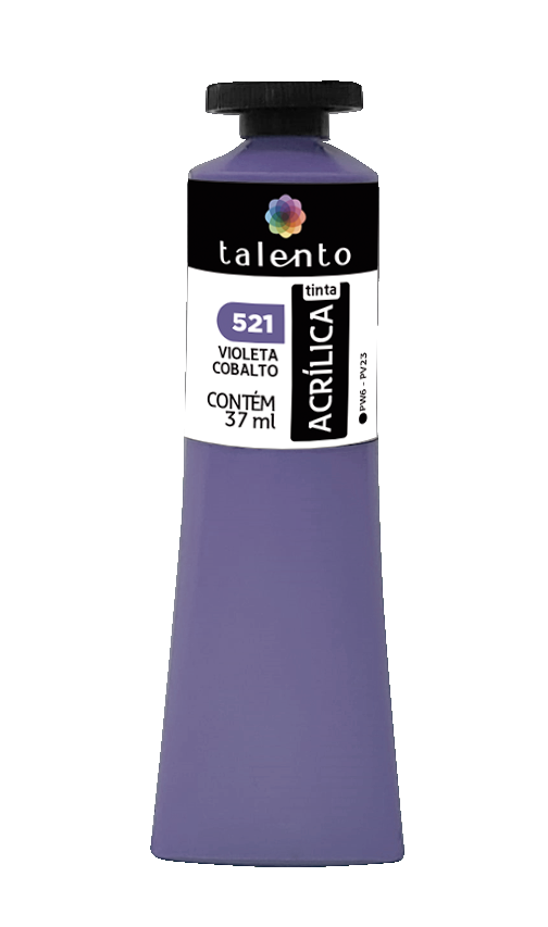 ACRILICA TALENTO 037ML 521 VIOLETA COBALTO