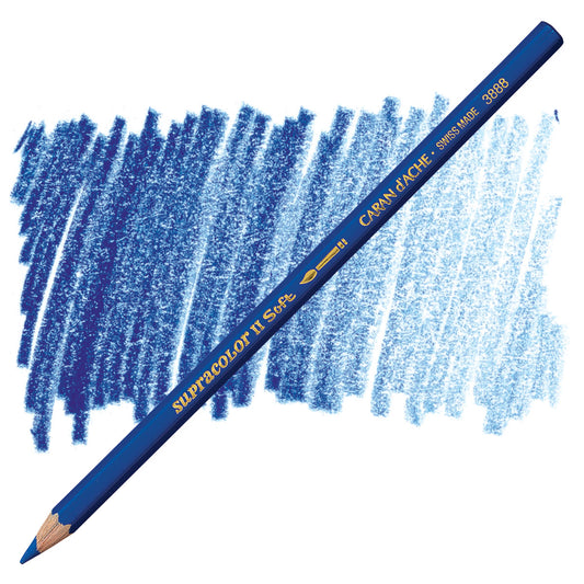 LAPIS AQUARELAVEL CARAN D´ACHE SUPRACOLOR 260 BLUE 3888260