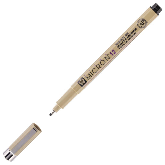 CANETA SAKURA PIGMA MICRON 1,2mm  PRETO