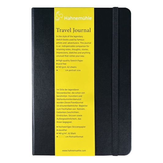 HAHNEMUHLE TRAVEL JOURNAL 140g/m2 09x14 62FLS