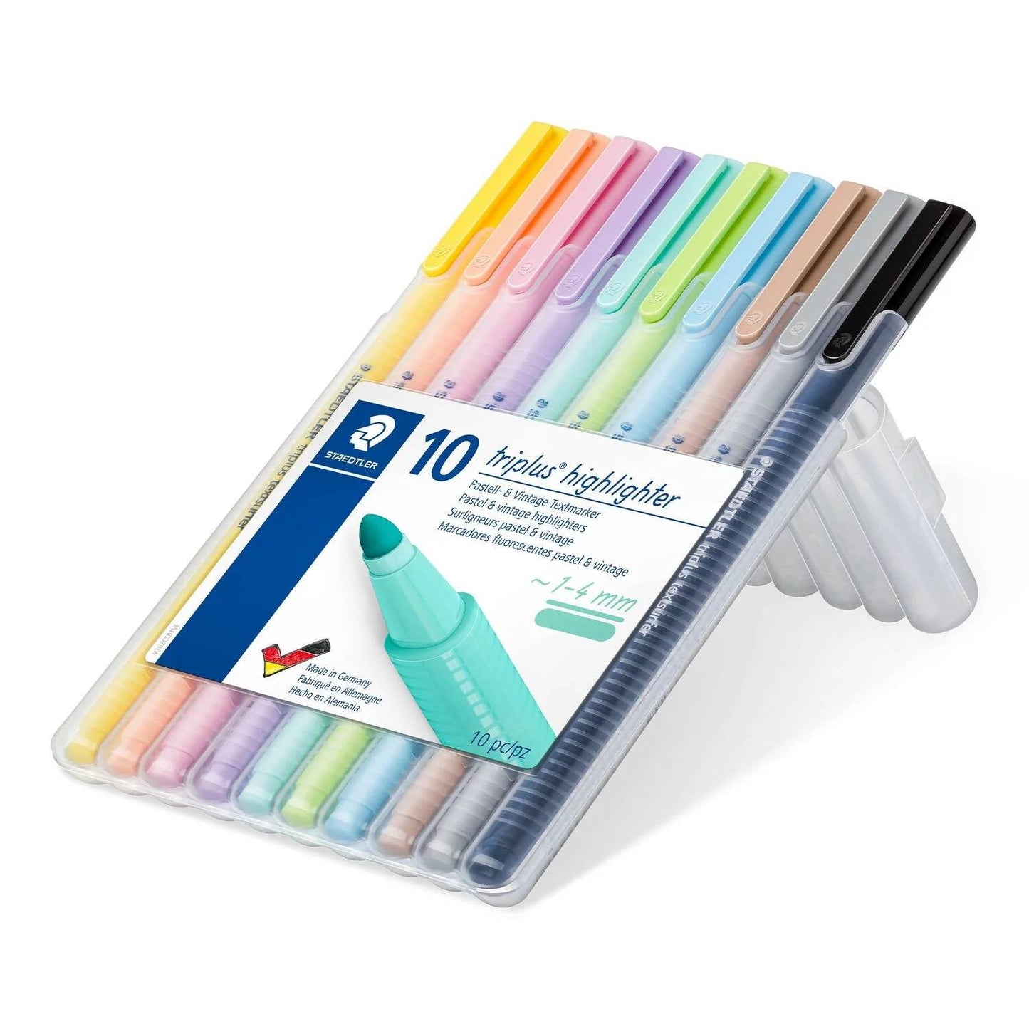 MARCADOR FLUORESCENTE STAEDTLER TRIPLUS HIGHLIGHTER C/ 10 UN