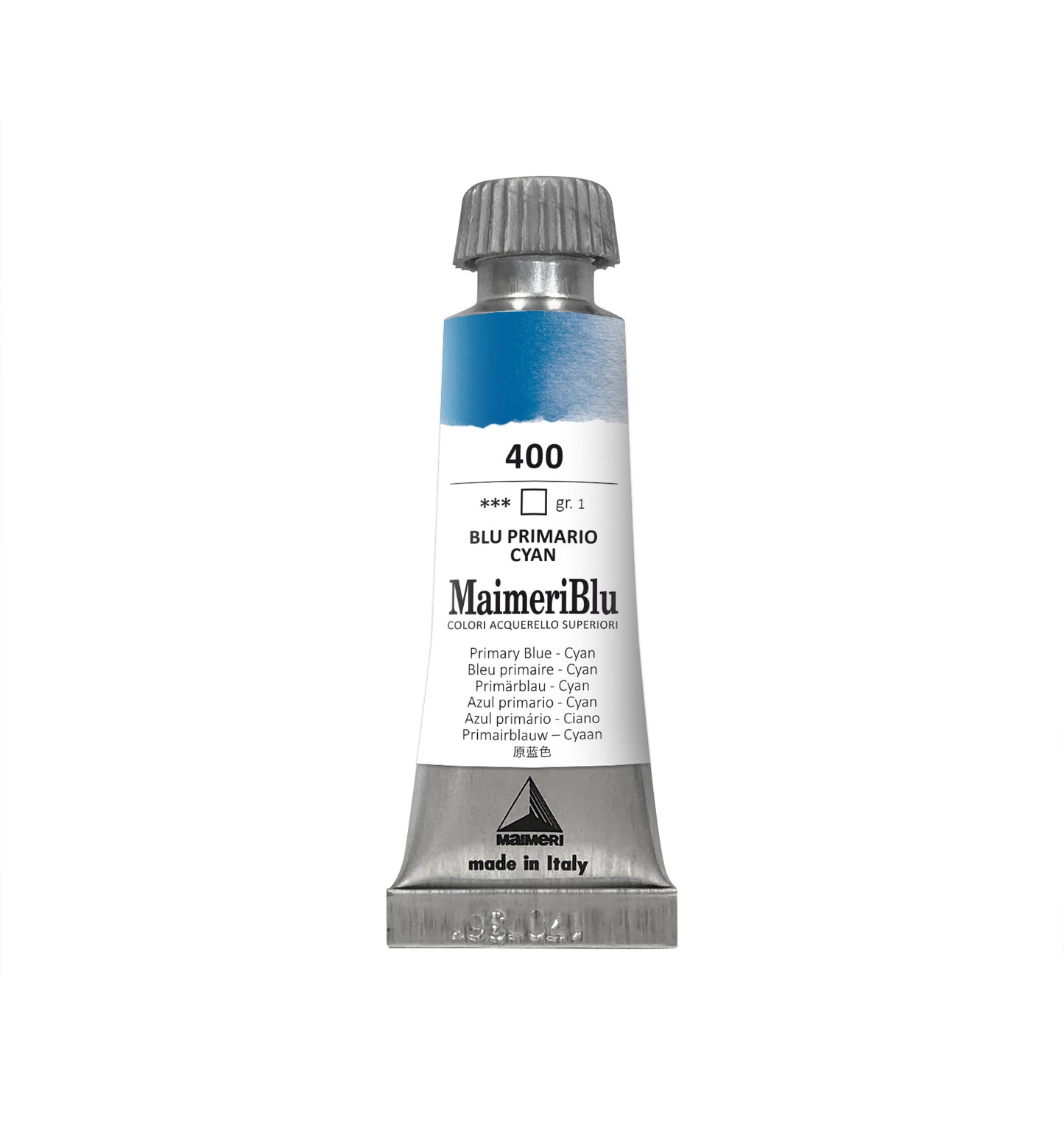 AQUARELA MAIMERIBLU ARTISTS 400 PRIMARY BLUE - CYAN 12ML S1
