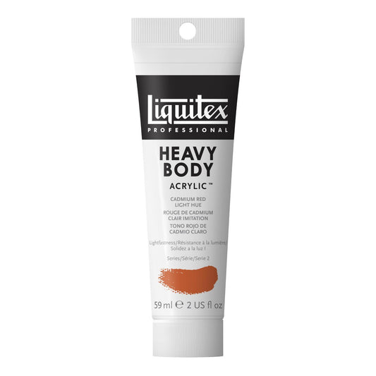 ACRILICA LIQUITEX HEAVY BODY 059ML 510 CAD RED LIGHT HUE S2