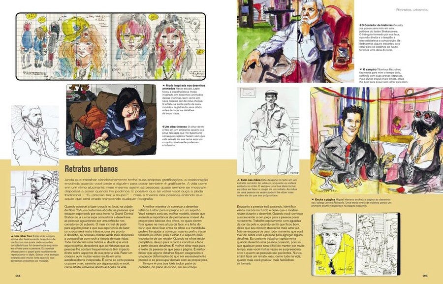 LIVRO "URBAN SKETCHING - GUIA COMPLETO" THOMAS THORSPECKEN
