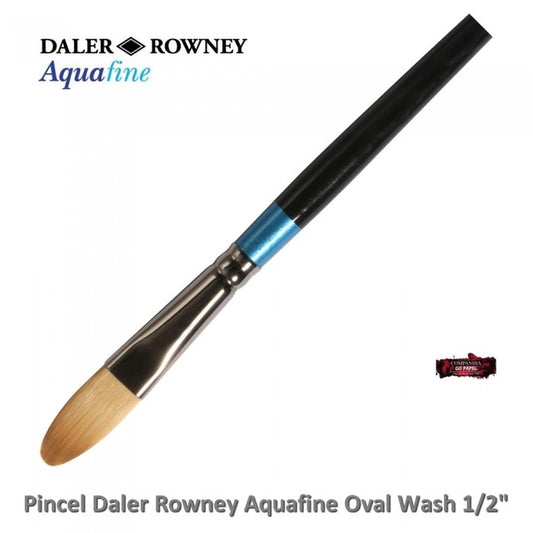 PINCEL DALER ROWNEY AQUAFINE OVAL WASH 12MM - 1/2" AF52
