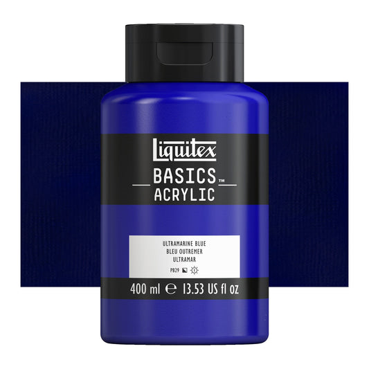 ACRILICA LIQUITEX BASICS 400ml 715 ULTRAMARINE BLUE