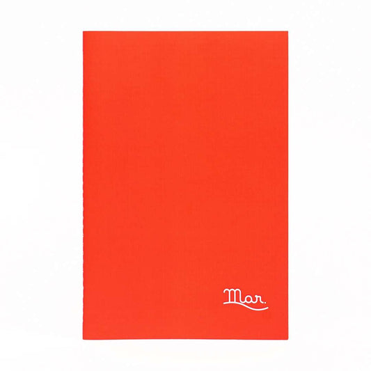 KIT 03 JOURNALS MAR VERMELHO A5 C/ PONTILHADO 60FLS CADA