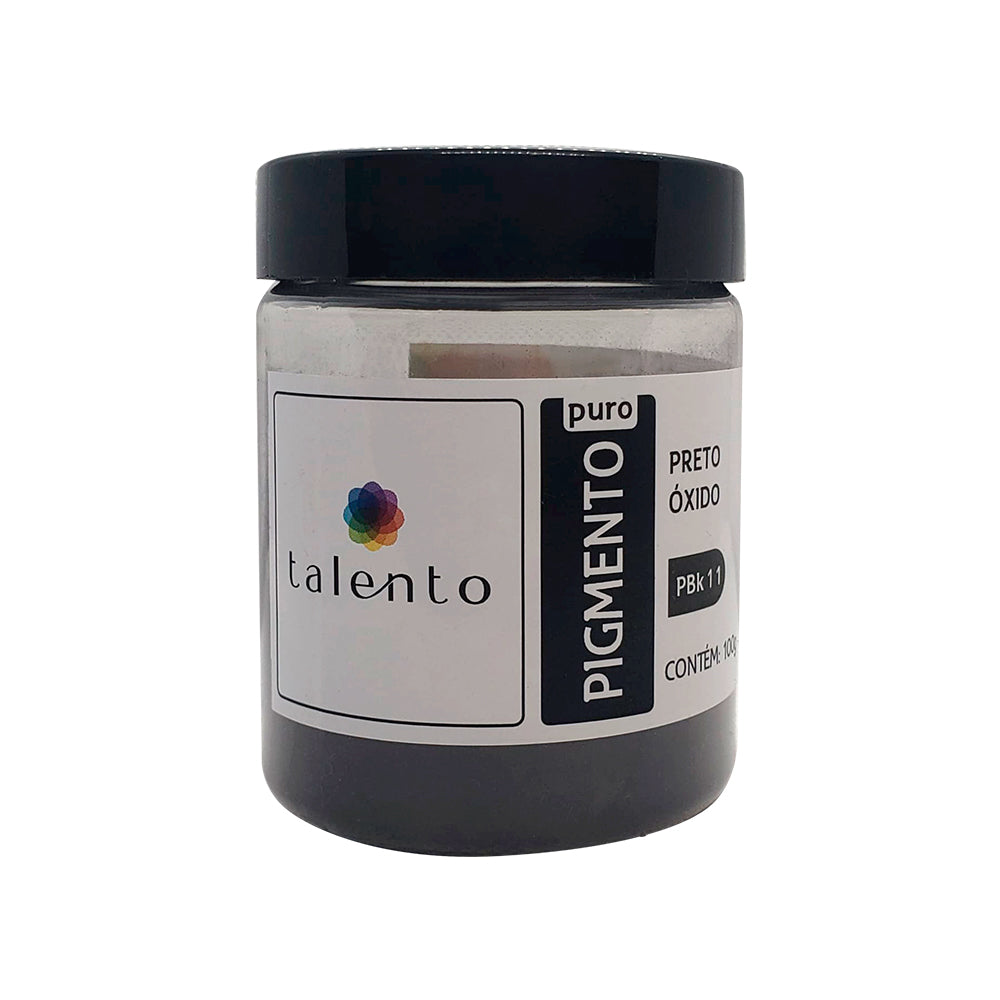 PIGMENTO PURO TALENTO PBK11 PRETO OXIDO 100G