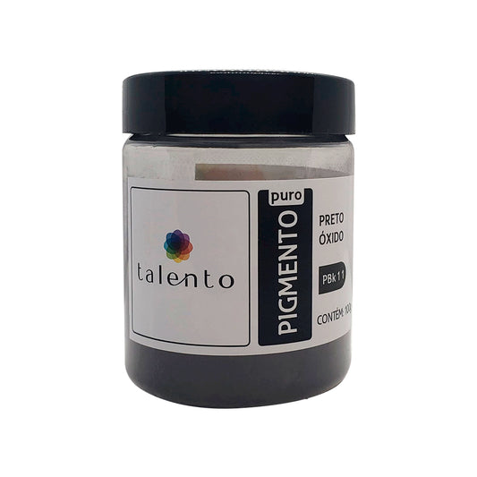 PIGMENTO PURO TALENTO PBK11 PRETO OXIDO 100G