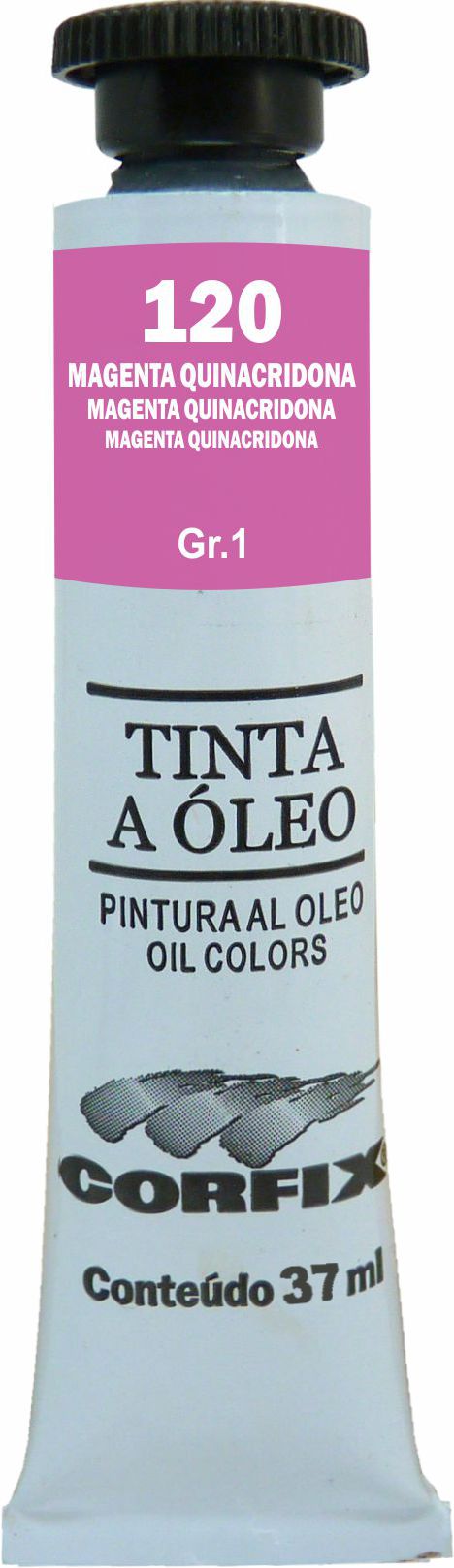 OLEO CORFIX 37ML 120 MAGENTA QUINACRIDONA