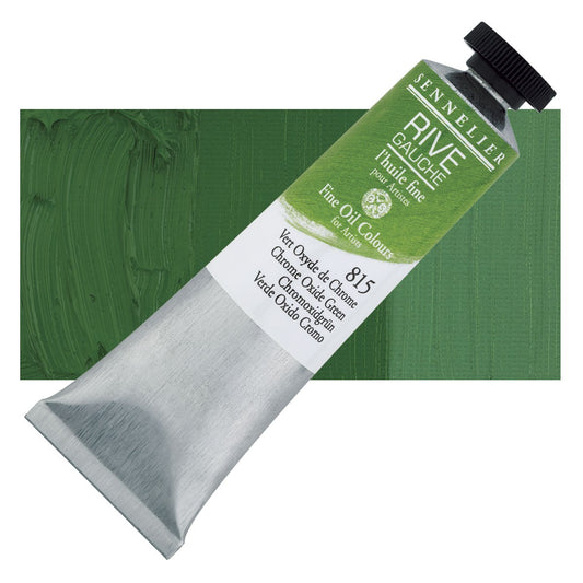 OLEO SENNELIER RIVE GAUCHE 40ML 815 CHROME OXIDE GREEN