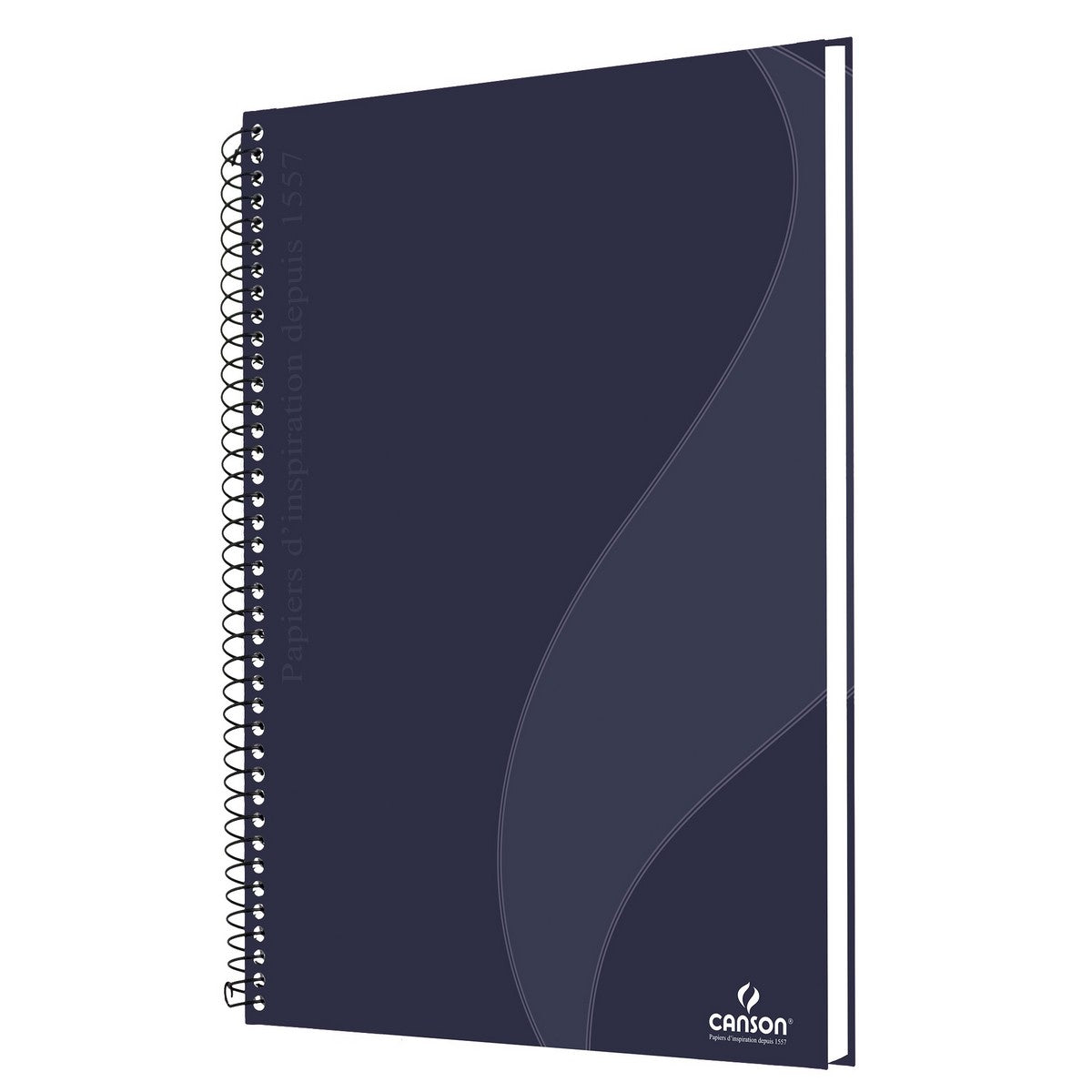 CADERNO SKETCH BOOK CANSON EXPRESSAO E ARTE AZUL MARINHO 140G 40FLS