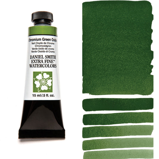 AQUARELA DANIEL SMITH 15ml EXTRA FINE Chromium Green Oxide 024