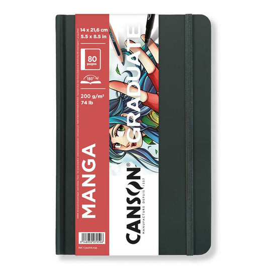 ARTBOOK CANSON GRADUATE  GRADUATE MANGA 14X21,6CM 200G