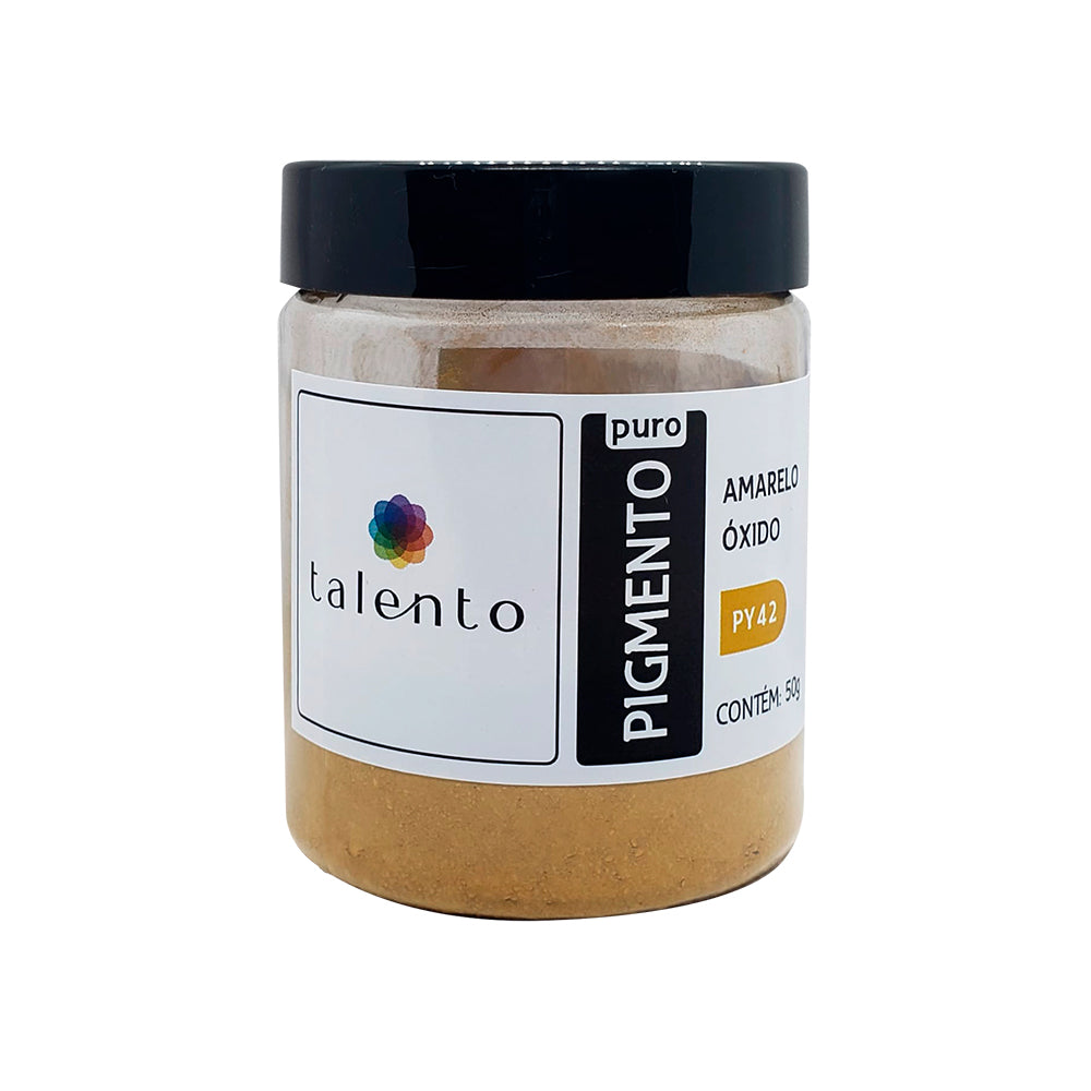 PIGMENTO PURO TALENTO PY42 AMARELO OXIDO 50G