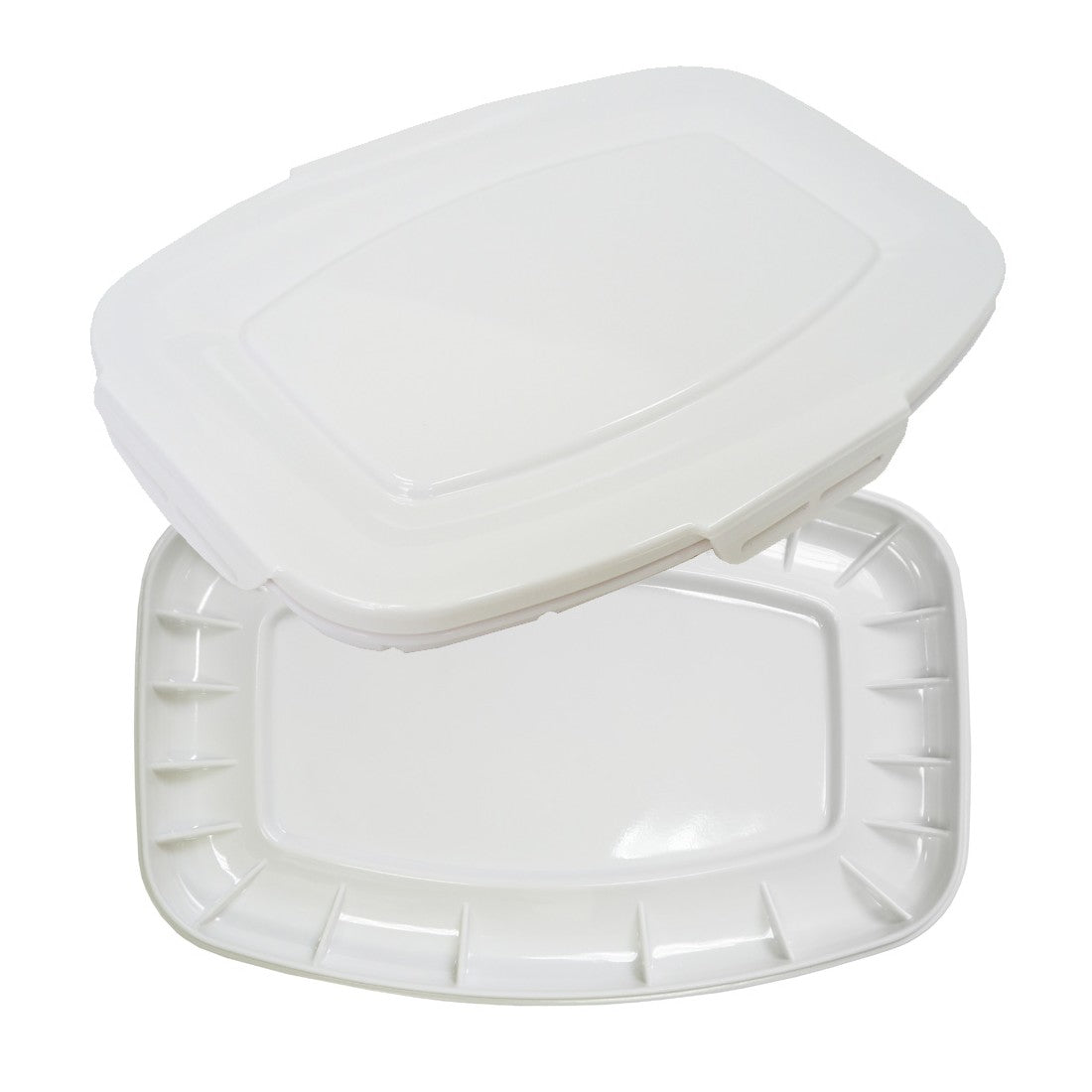 GODET C/ TAMPA HERMETICO 23 CAVIDADES 33,7X23,6cm 15466