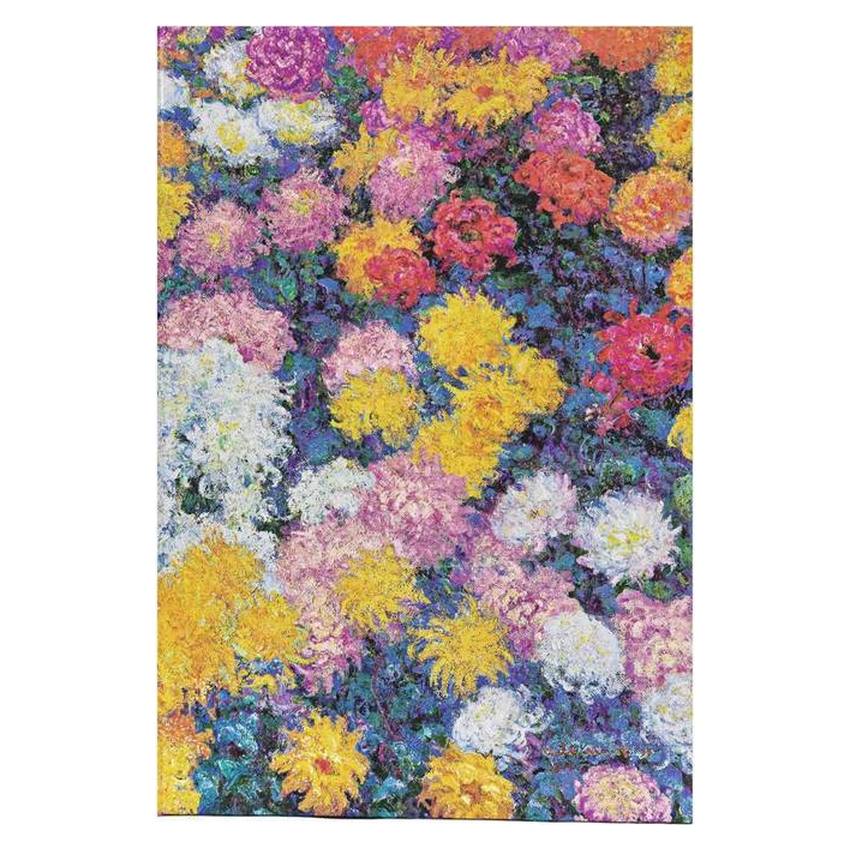 PAPERBLANKS MONETS CHRYSANTHEMUMS LINED MINI PB9716-7