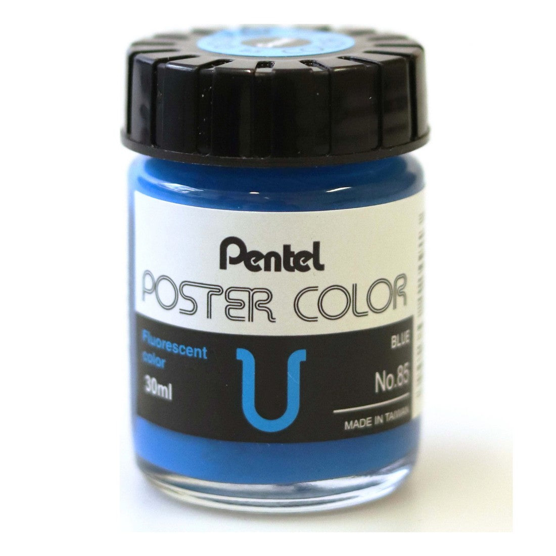 GOUACHE PENTEL POSTER COLOR 30ML 85 AZUL FLUORESCENTE